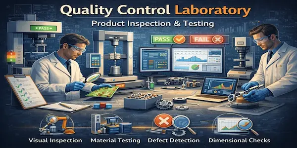 Quality control testing and statistical analysis workspace